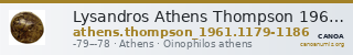 Lysandros Athens Thompson 1961 1179-1186 — CANOA