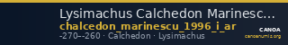 Lysimachus Calchedon Marinescu 1996 Group I silver — CANOA