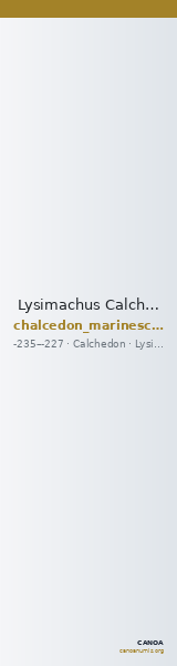 Lysimachus Calchedon Marinescu 1996 Group III gold — CANOA