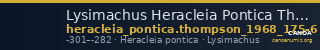 Lysimachus Heracleia Pontica Thompson 1968  175-176 — CANOA