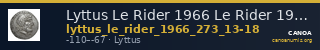 Lyttus Le Rider 1966 Le Rider 1966, p. 273, n° 13-18 — CANOA