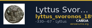 Lyttus Svoronos 1890 (1972) 51-54, 66-74 — CANOA