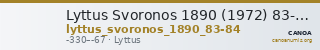 Lyttus Svoronos 1890 (1972) 83-84 — CANOA