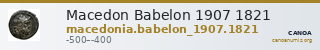 Macedon Babelon 1907 1821 — CANOA