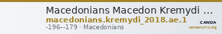 Macedonians Macedon Kremydi 2018 Bronze series 1 — CANOA