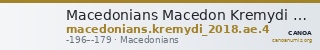 Macedonians Macedon Kremydi 2018 Bronze series 4 — CANOA