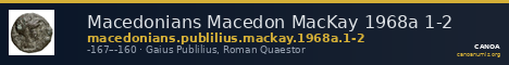 Macedonians Macedon MacKay 1968a 1-2 — CANOA