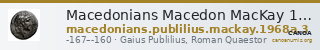 Macedonians Macedon MacKay 1968a 3 — CANOA