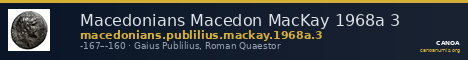 Macedonians Macedon MacKay 1968a 3 — CANOA