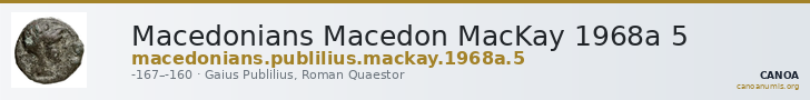 Macedonians Macedon MacKay 1968a 5 — CANOA