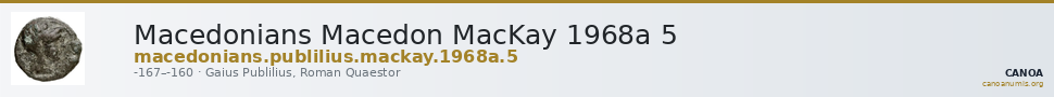 Macedonians Macedon MacKay 1968a 5 — CANOA