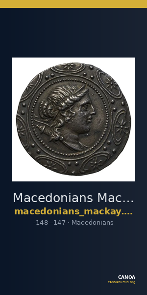 Macedonians Macedon MacKay 1968b Series 1 — CANOA