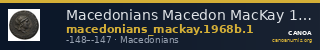 Macedonians Macedon MacKay 1968b Series 1 — CANOA