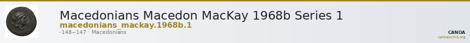 Macedonians Macedon MacKay 1968b Series 1 — CANOA