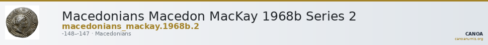 Macedonians Macedon MacKay 1968b Series 2 — CANOA