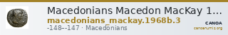 Macedonians Macedon MacKay 1968b Series 3 — CANOA