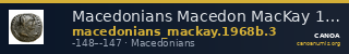 Macedonians Macedon MacKay 1968b Series 3 — CANOA