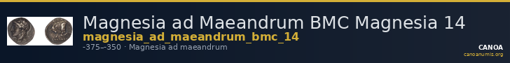 Magnesia ad Maeandrum BMC Magnesia 14 — CANOA