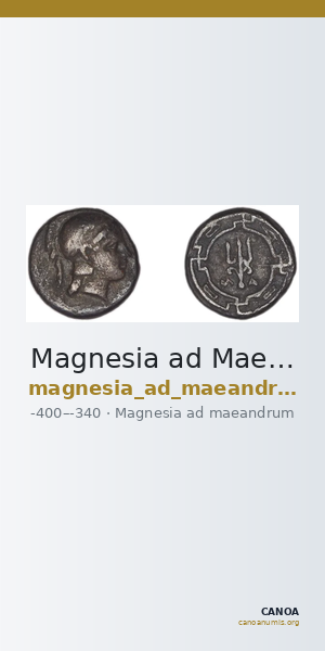 Magnesia ad Maeandrum BMC Magnesia 15-16 — CANOA