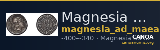 Magnesia ad Maeandrum BMC Magnesia 15-16 — CANOA