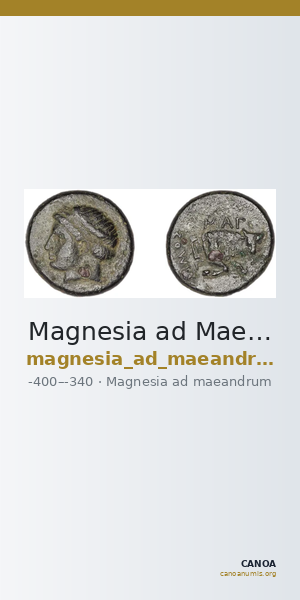 Magnesia ad Maeandrum BMC Magnesia 17-18 — CANOA