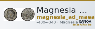 Magnesia ad Maeandrum BMC Magnesia 17-18 — CANOA