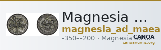 Magnesia ad Maeandrum BMC Magnesia 19-35 — CANOA