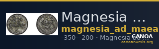 Magnesia ad Maeandrum BMC Magnesia 19-35 — CANOA