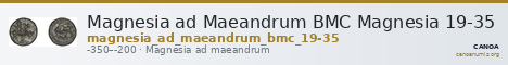 Magnesia ad Maeandrum BMC Magnesia 19-35 — CANOA