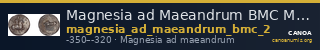 Magnesia ad Maeandrum BMC Magnesia 2 — CANOA