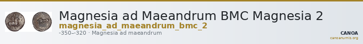 Magnesia ad Maeandrum BMC Magnesia 2 — CANOA