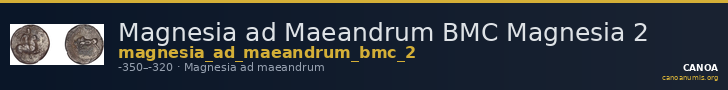 Magnesia ad Maeandrum BMC Magnesia 2 — CANOA