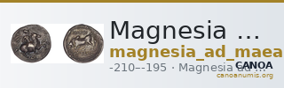 Magnesia ad Maeandrum BMC Magnesia 3-6 — CANOA