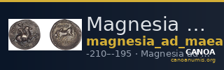 Magnesia ad Maeandrum BMC Magnesia 3-6 — CANOA