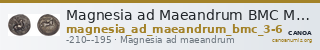 Magnesia ad Maeandrum BMC Magnesia 3-6 — CANOA