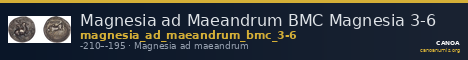 Magnesia ad Maeandrum BMC Magnesia 3-6 — CANOA