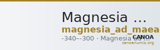 Magnesia ad Maeandrum BMC Magnesia 33-5 — CANOA