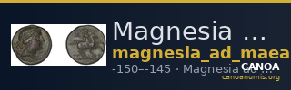 Magnesia ad Maeandrum BMC Magnesia 39 — CANOA