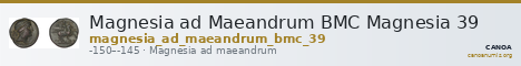 Magnesia ad Maeandrum BMC Magnesia 39 — CANOA