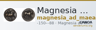 Magnesia ad Maeandrum BMC Magnesia 40 — CANOA
