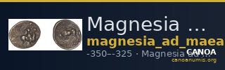 Magnesia ad Maeandrum BMC Magnesia 8-13 — CANOA