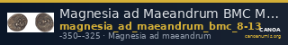 Magnesia ad Maeandrum BMC Magnesia 8-13 — CANOA