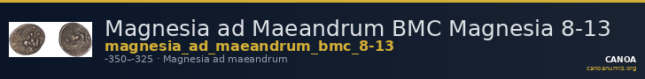 Magnesia ad Maeandrum BMC Magnesia 8-13 — CANOA