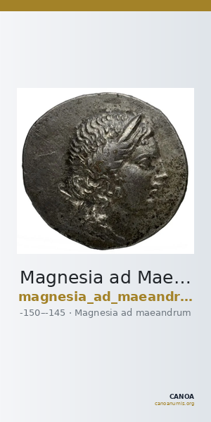Magnesia ad Maeandrum Jones 1979 Apollodoros Kallikratou — CANOA