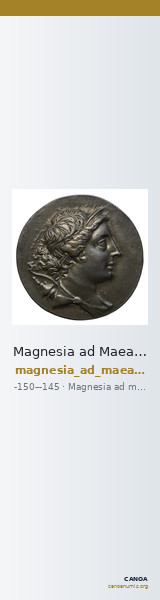 Magnesia ad Maeandrum Jones 1979 Erasippos Aristeou — CANOA