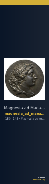 Magnesia ad Maeandrum Jones 1979 Erasippos Aristeou — CANOA