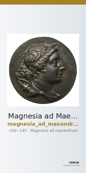 Magnesia ad Maeandrum Jones 1979 Erasippos Aristeou — CANOA