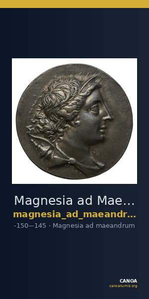 Magnesia ad Maeandrum Jones 1979 Erasippos Aristeou — CANOA