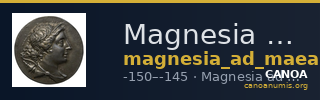 Magnesia ad Maeandrum Jones 1979 Erasippos Aristeou — CANOA