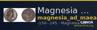 Magnesia ad Maeandrum Jones 1979 Euphemos Pausaniou — CANOA